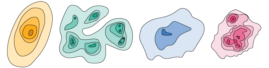 Receptive field examples